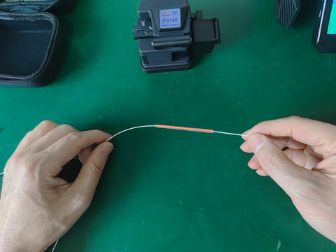 fusion splice protection sleeve