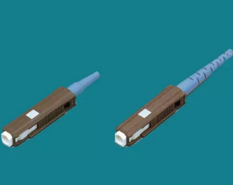 MU connector for fiber optic cable