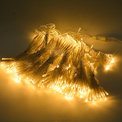 9.8x9.8 Foot 300LED Curtain String Lights