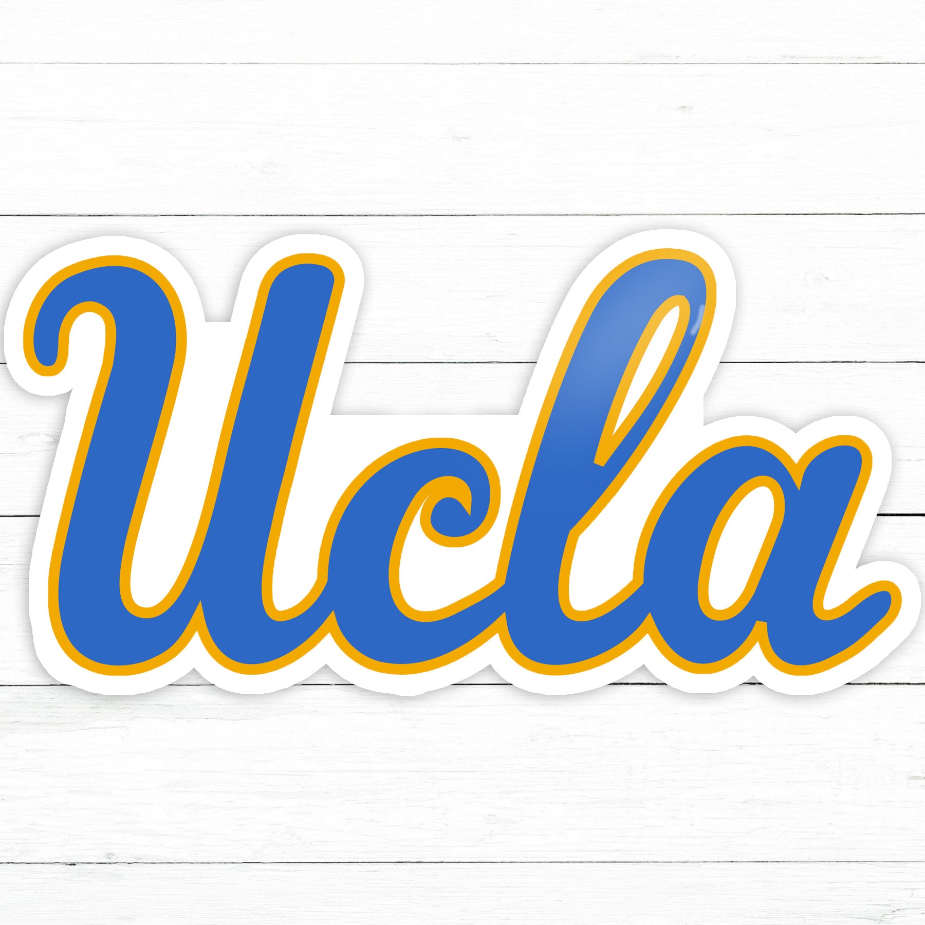 UCLA Sticker | Waterproof Vinyl Decal | 3in