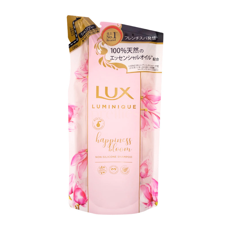 LUX Luminique Happiness Bloom Non-Silicone Shampoo (Refill) 350g (Pink)