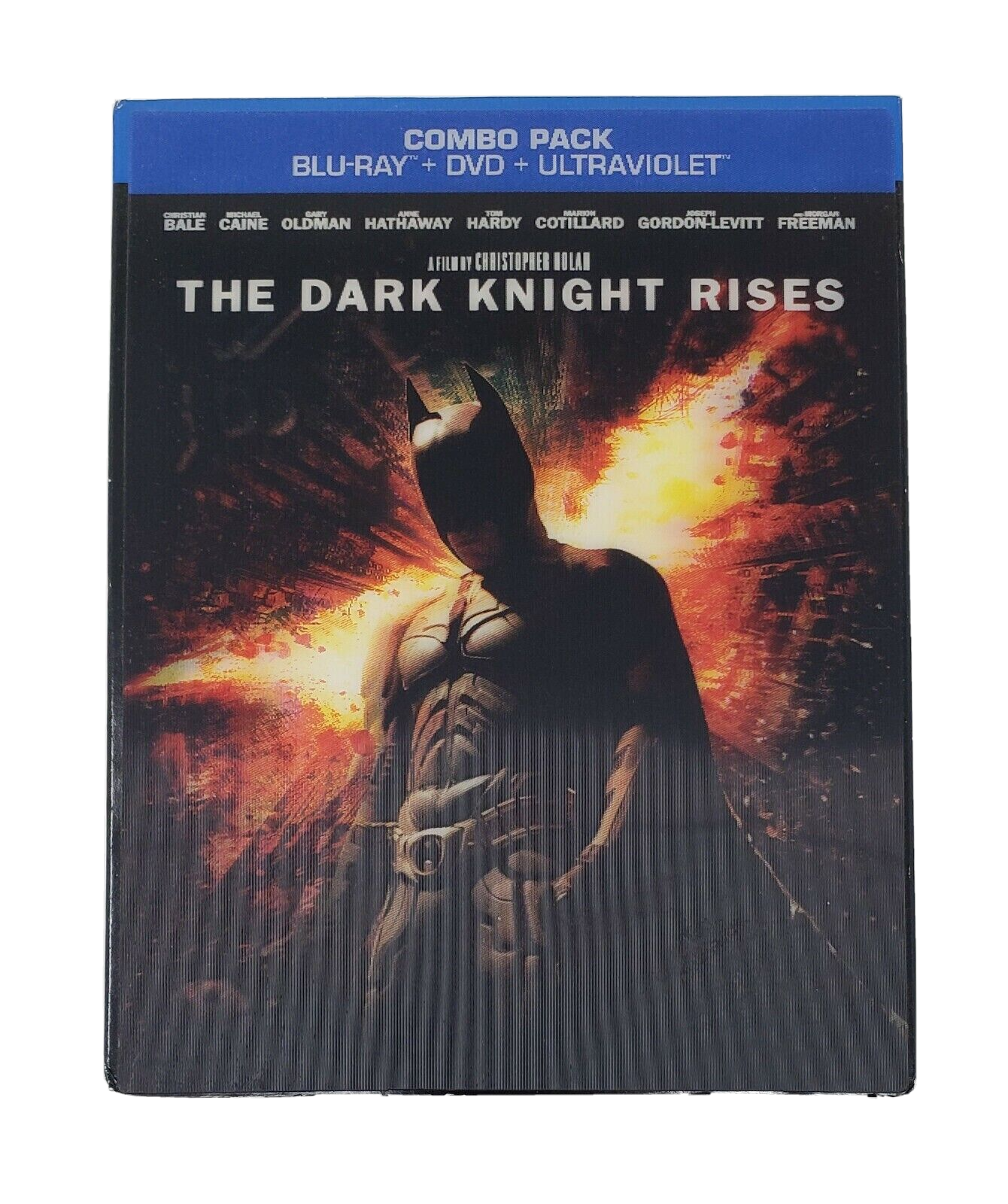 The Dark Knight Rises (Blu-ray + DVD + Ultraviolet) w/ Slip Cover