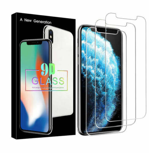 9D Glass iPhone 12 Pro Tempered Glass Screen Protector (3pk)