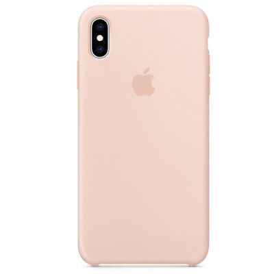 Apple MTFD2ZM/A Silicone Case for iPhone Xs Max, Pink Sand