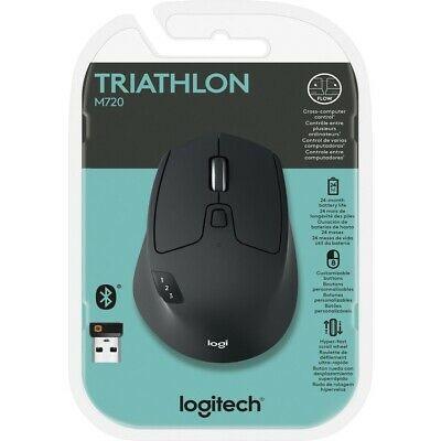 Logitech 910-004790 M720 Triathalon Multi-Device Wireless Mouse