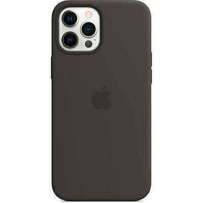 Apple iPhone 12 Pro Max Silicone Case with MagSafe - Black GA