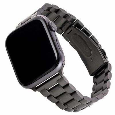 Apple Watch Stainless Steel Link Band Graphite Replacement 42mm/44mm