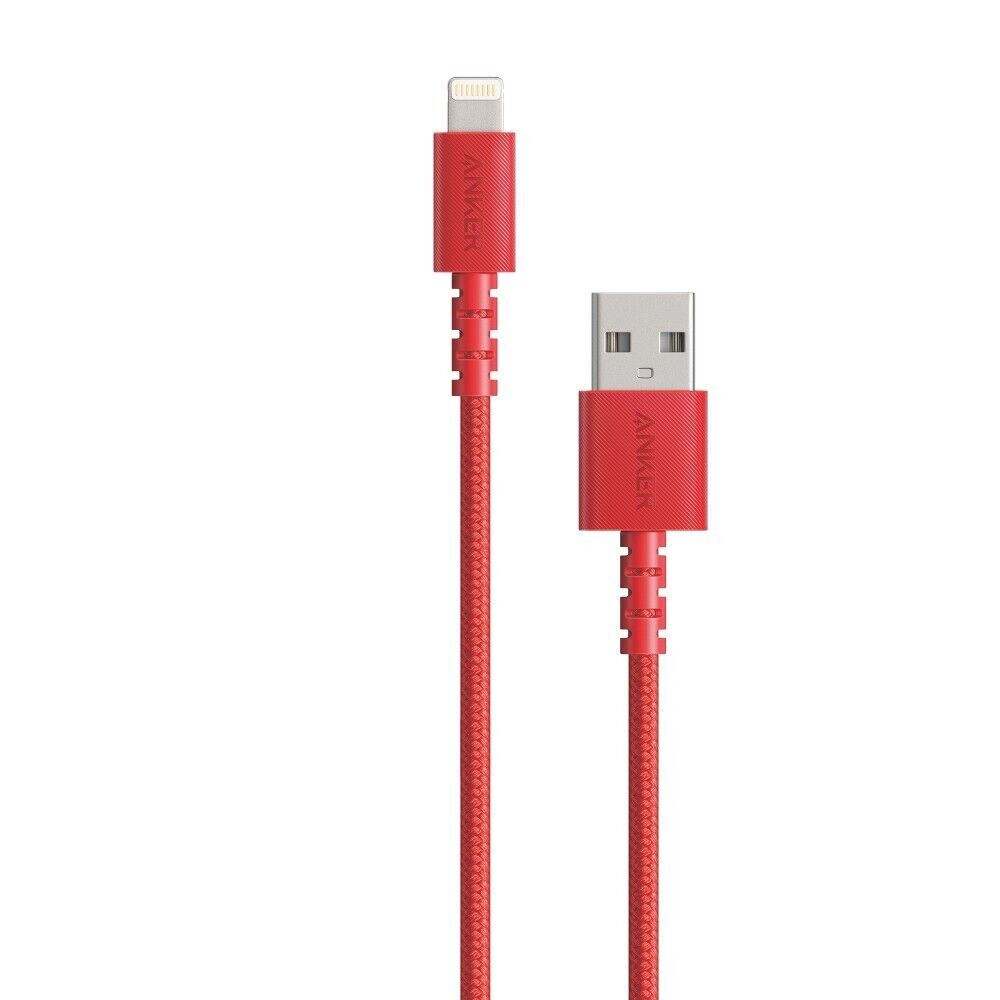 Anker PowerLine Select+ 6? USB to Lighting Connector (MFI Certified), Red