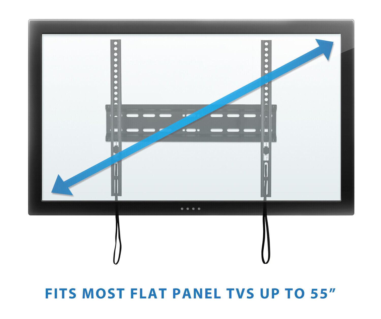 Mount-it! MI9905X Low Profile Fixed Wall TV Mount Bracket Kit For 32