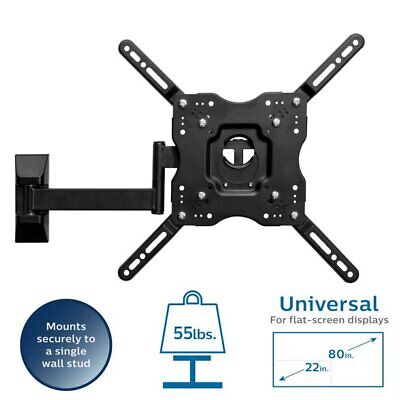 Philips 27 TV wall mount Full Motion Wall TV Mount Fits TVs Up To 80