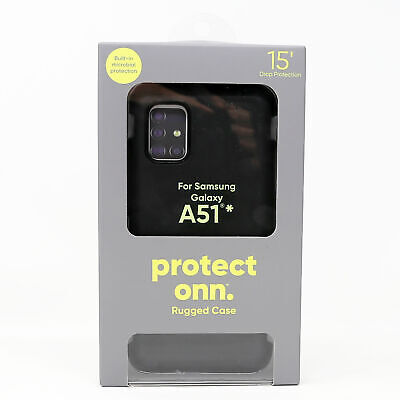 Protect Onn Rugged Case WIBA51100025767 Samsung Galaxy A51, Black