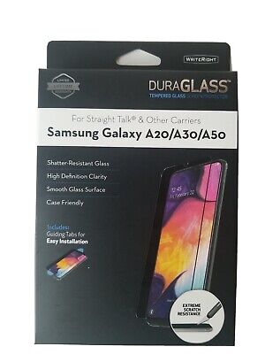 DuraGlass Tempered Glass Screen Protector Samsung Galaxy A20/A30/A50