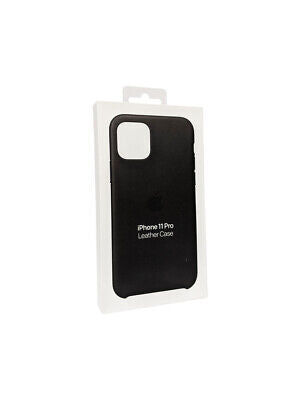 Apple MWYE2ZM/A Leather Case for iPhone 11 Pro, Black