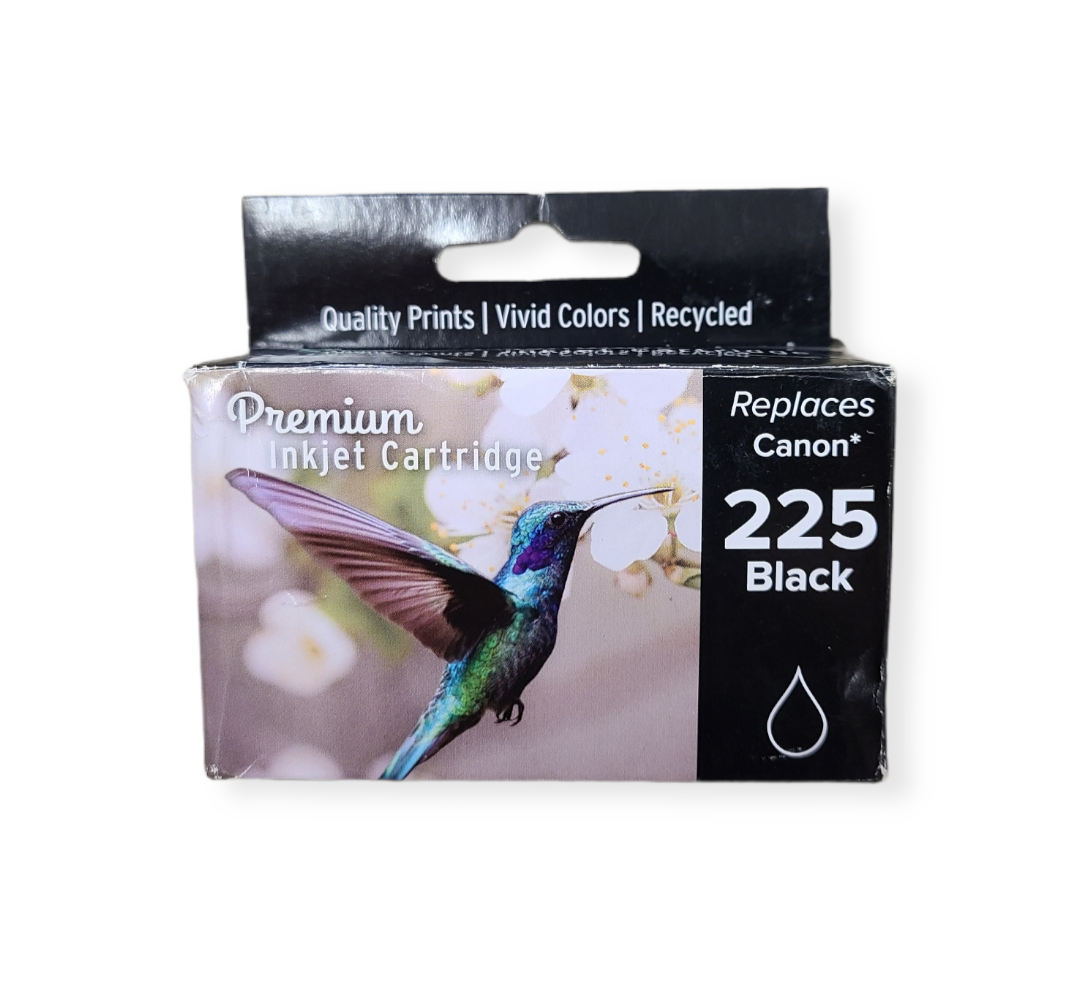 Premium Inkjet Cartridge Replacement for Canon 225 Black