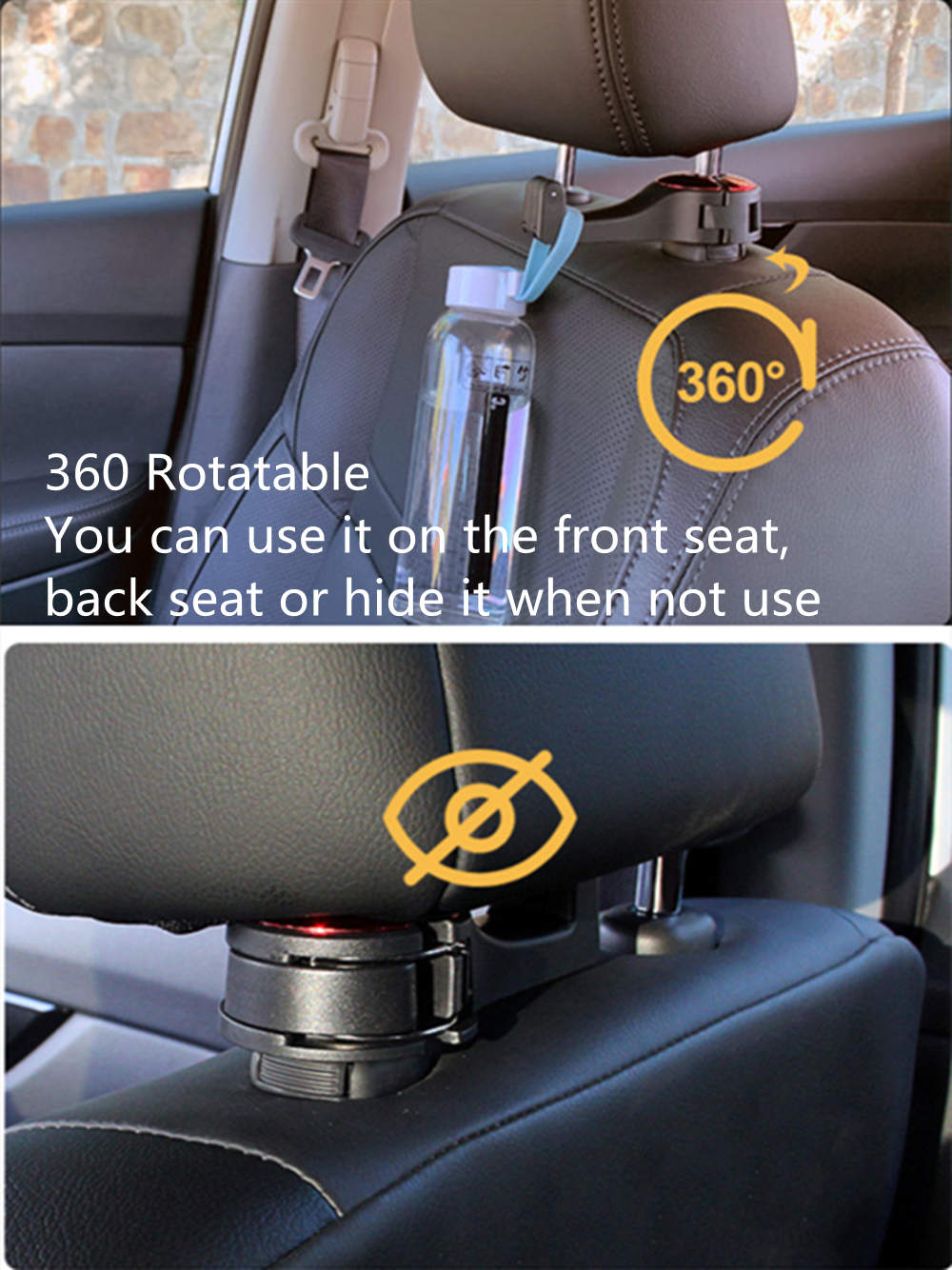 Car Seat Organizer Seat Side Storage Hanging Bag For KIA GT LINE