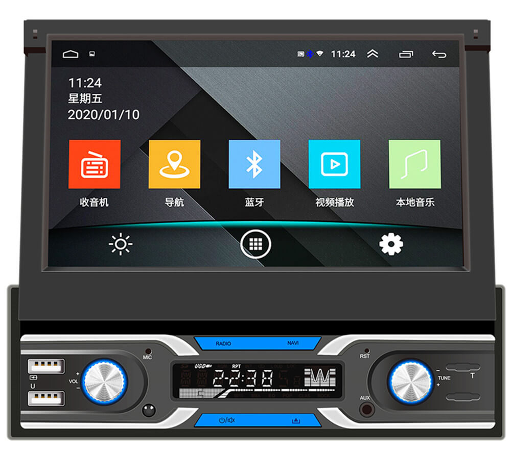 1 DIN Android Car Radio PARA Carro Autoradio 7'' Automatic