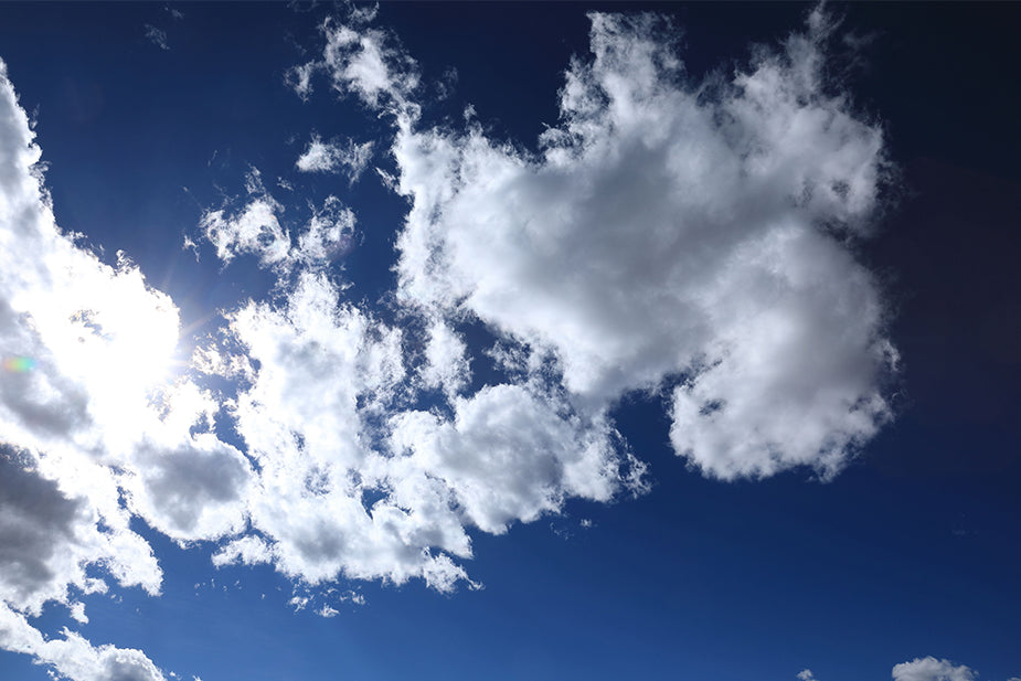 beautiful cloudy sky in tibet