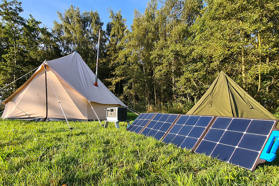 eb70 portable power station is essential to your glamping