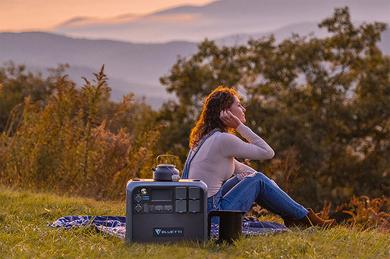 bluetti portable power station outdoor