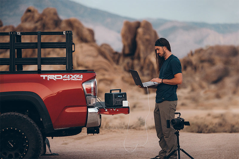 bluetti portable power station outdoor