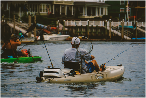 Kayak Fishing with BlueNova Lithium Trolling Motor Battery