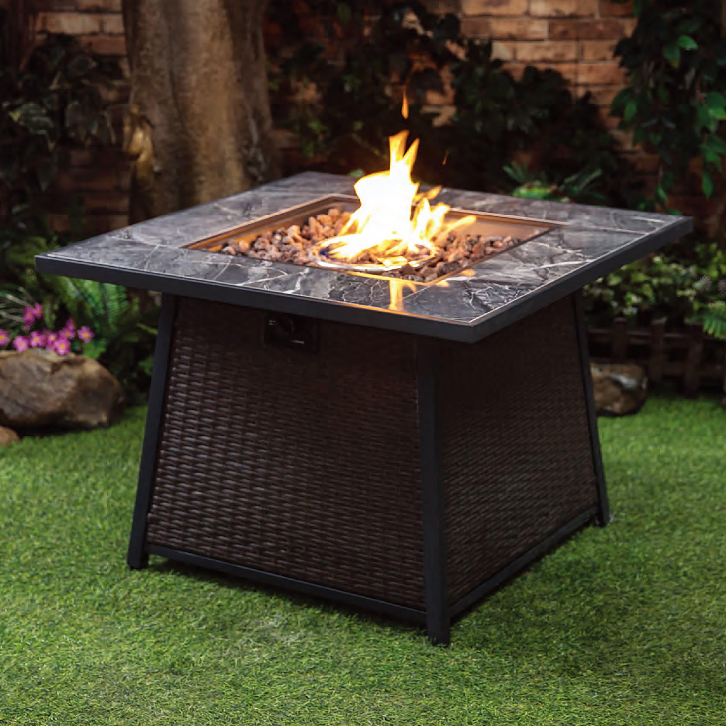 DekoLiving COB10001 Outdoor Gas Firepit Table