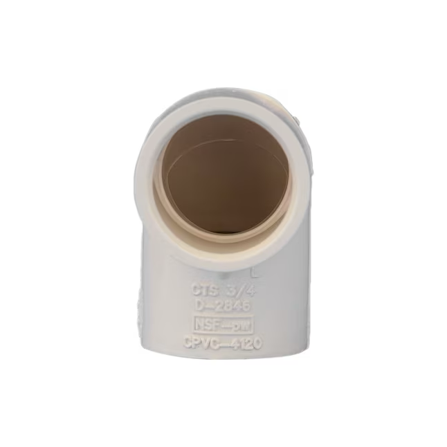 Charlotte Pipe 1/2-in CPVC 45-Degree Elbow