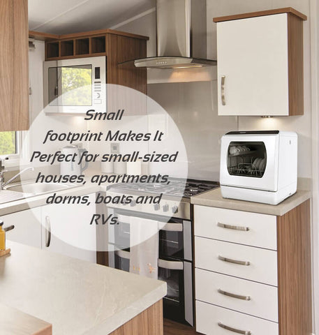 Powerful Premium Countertop Portable Dishwasher With Water Tank – Avionnti