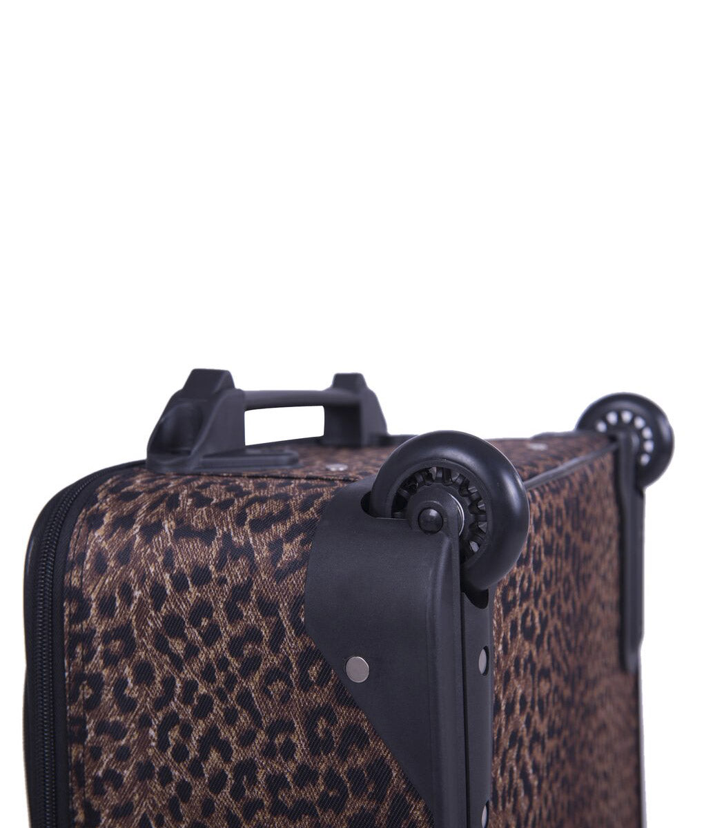 American Flyer Animal Print 5-Piece Luggage Set