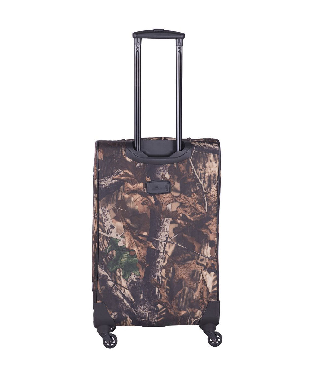 American Flyer Camo Green 5-Piece Spinner Luggage Set