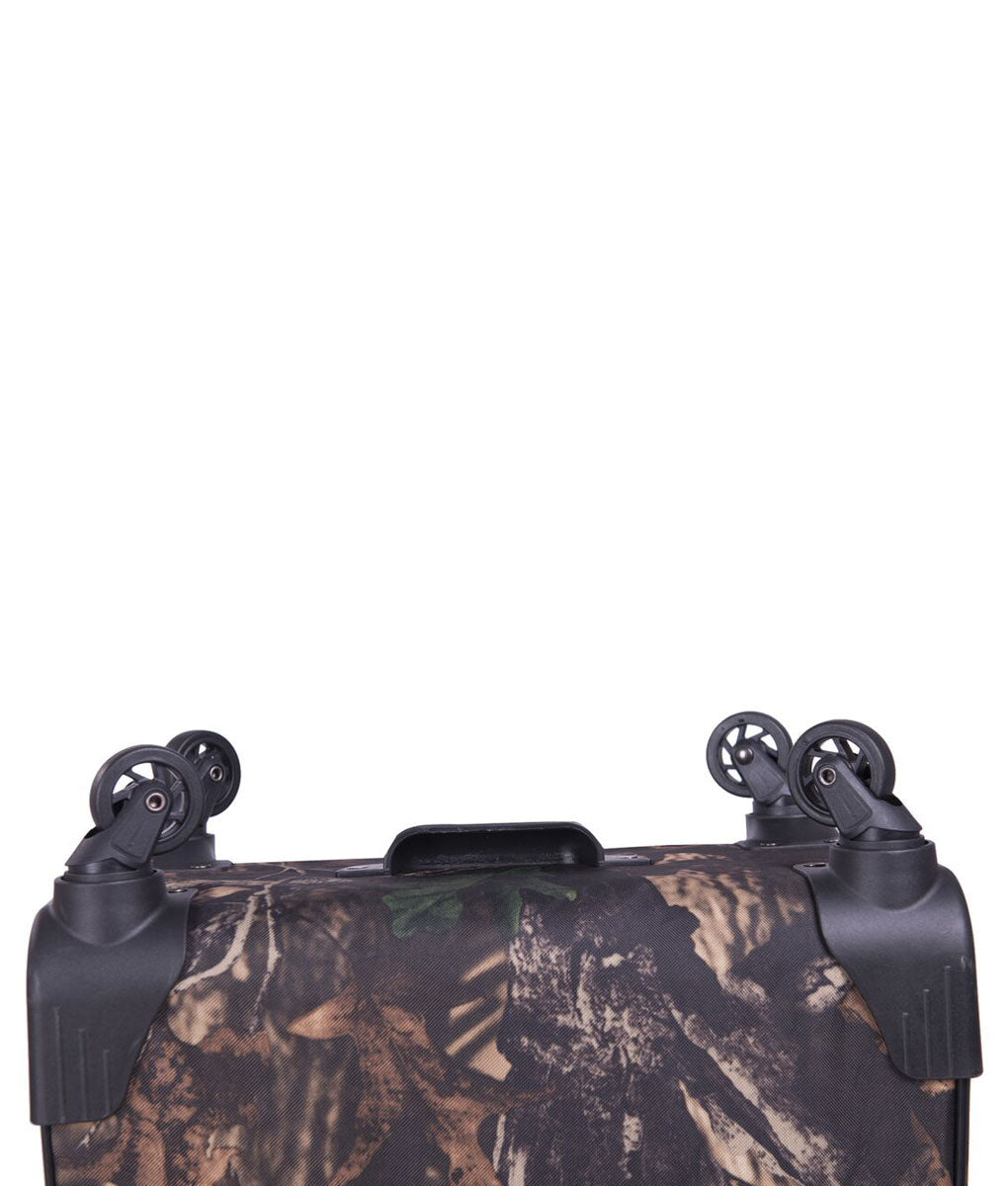 American Flyer Camo Green 5-Piece Spinner Luggage Set