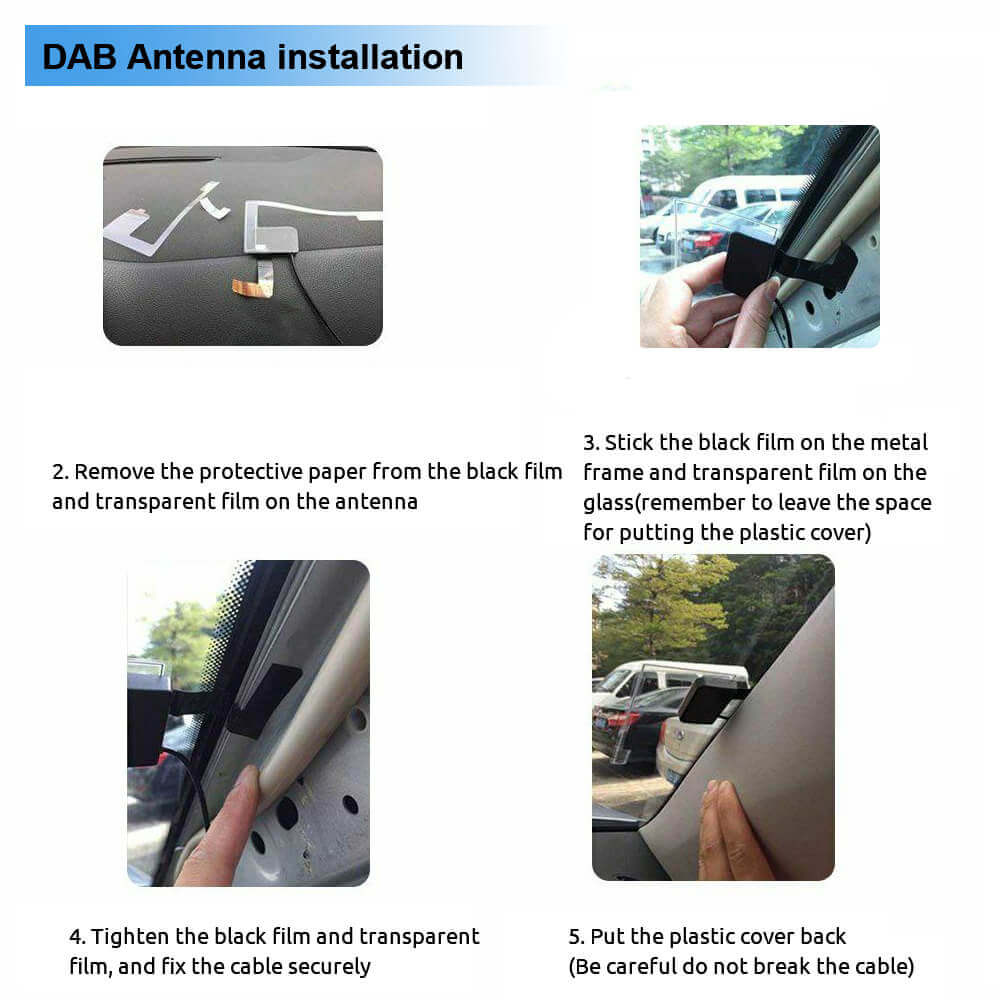 DAB Antenna installation