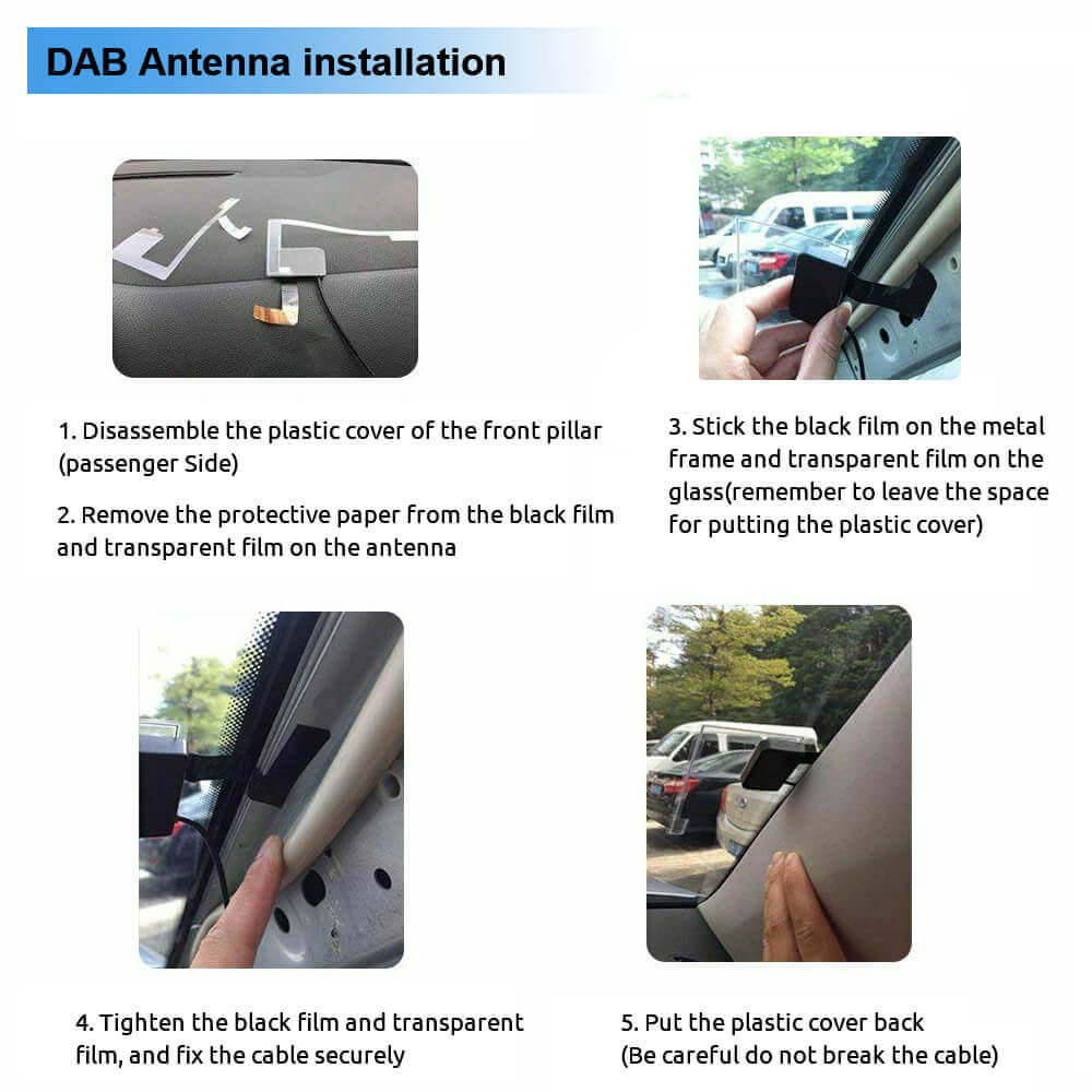 DAB Antenna installation