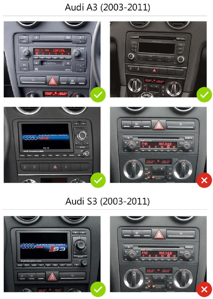 Audi 2008-2012 A3