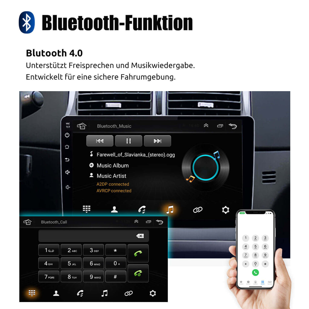 Bluetooth car stereo