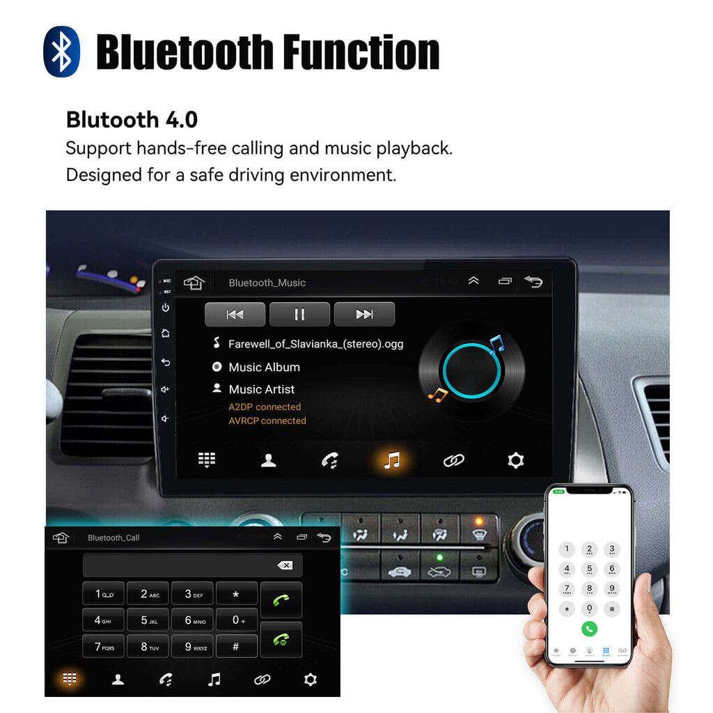 Bluetooth car stereo