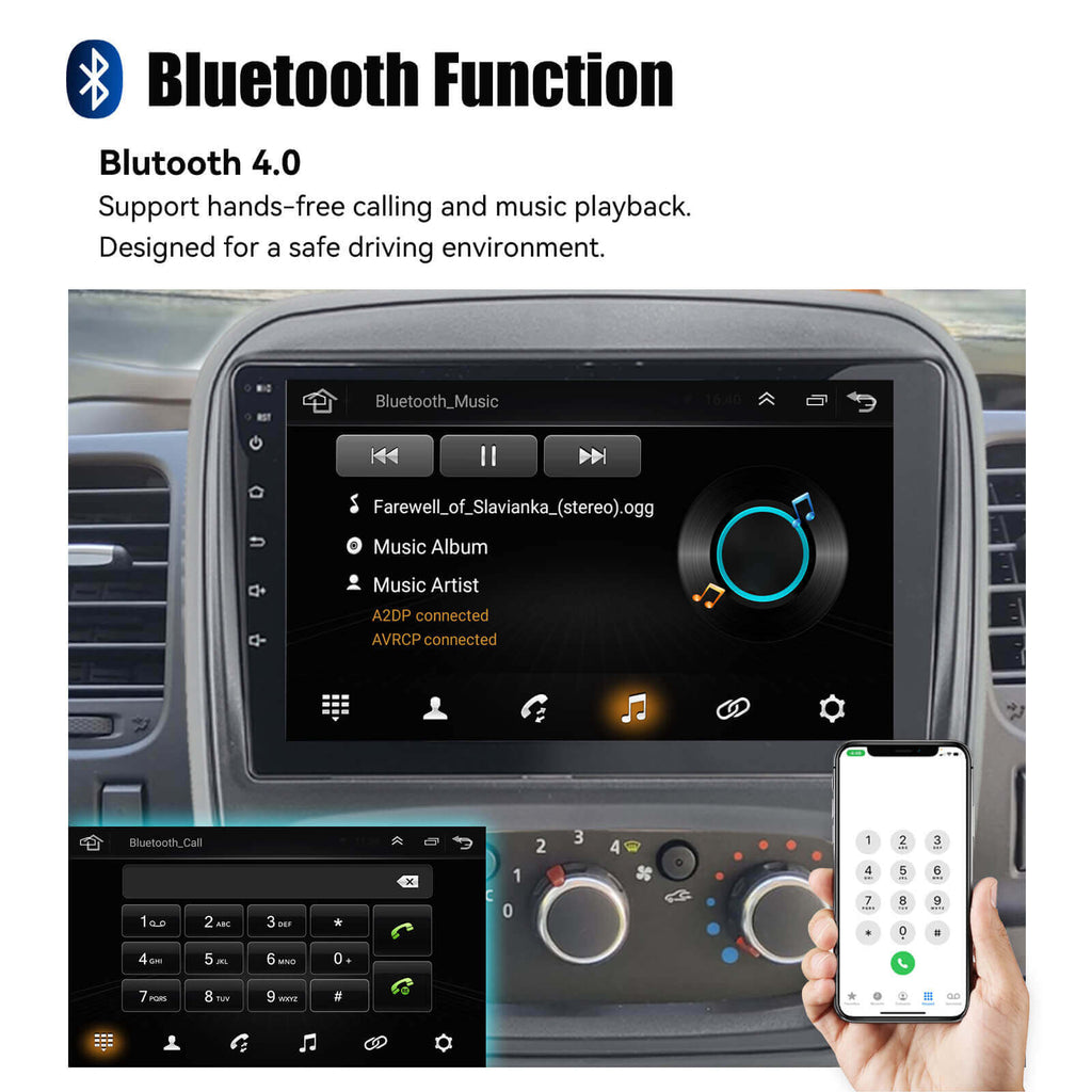 Bluetooth car stereo