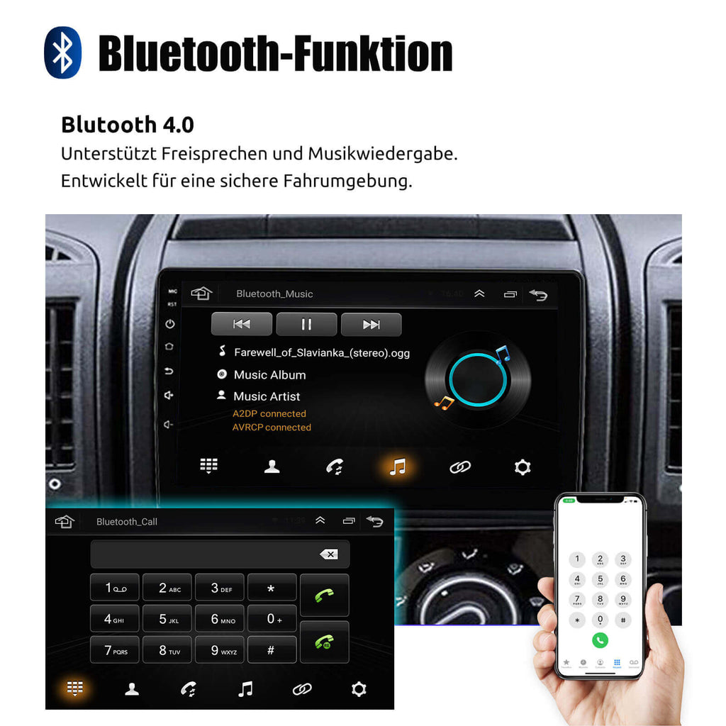 Bluetooth car stereo