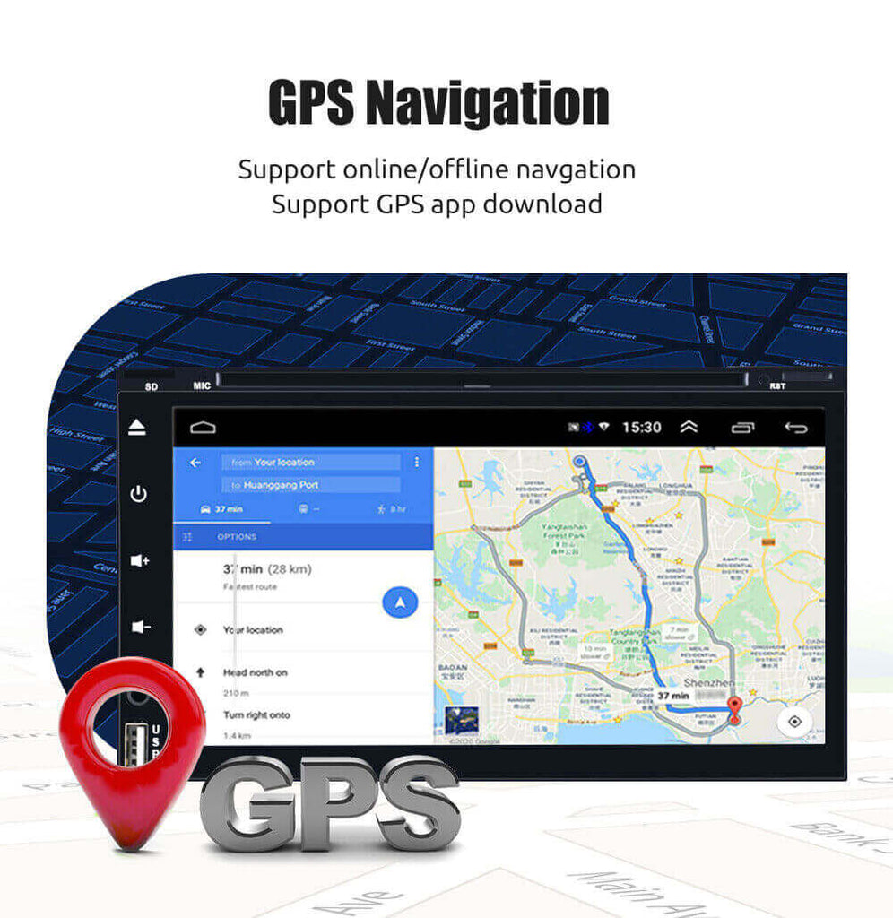 GPS Navigation, Car Stereo