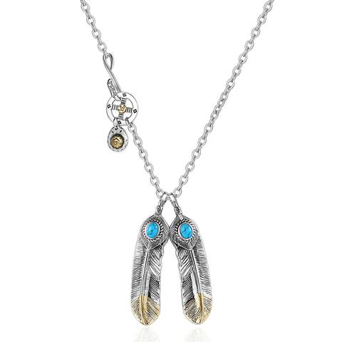 Native American Feather Necklace