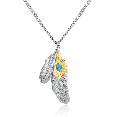 Native American Feather Necklace