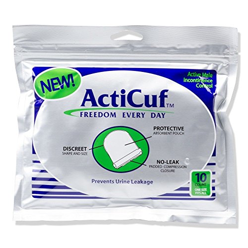 ActiCuf Male Urinary Incontinence Pouch - 10 bags by ActiCuf