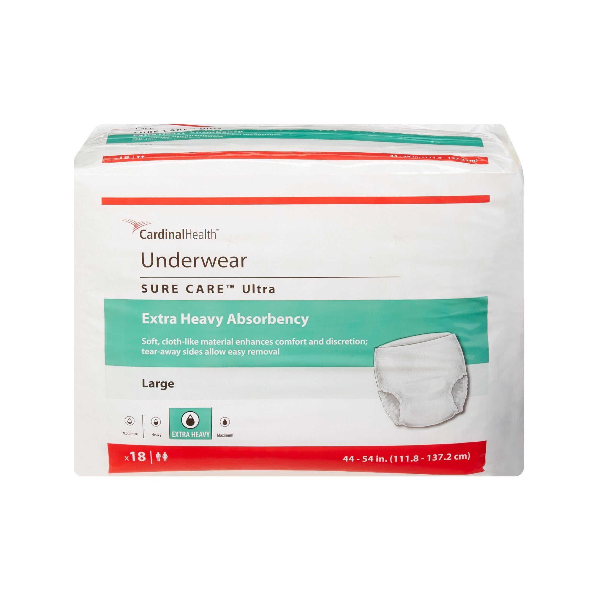 Sure Care? Ultra Extra Heavy Absorbent Underwear, Large