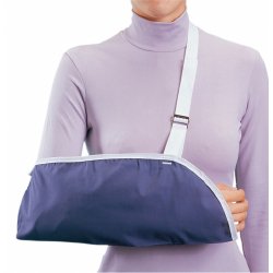 ProCare? Unisex Blue Cotton / Polyester Arm Sling, Medium