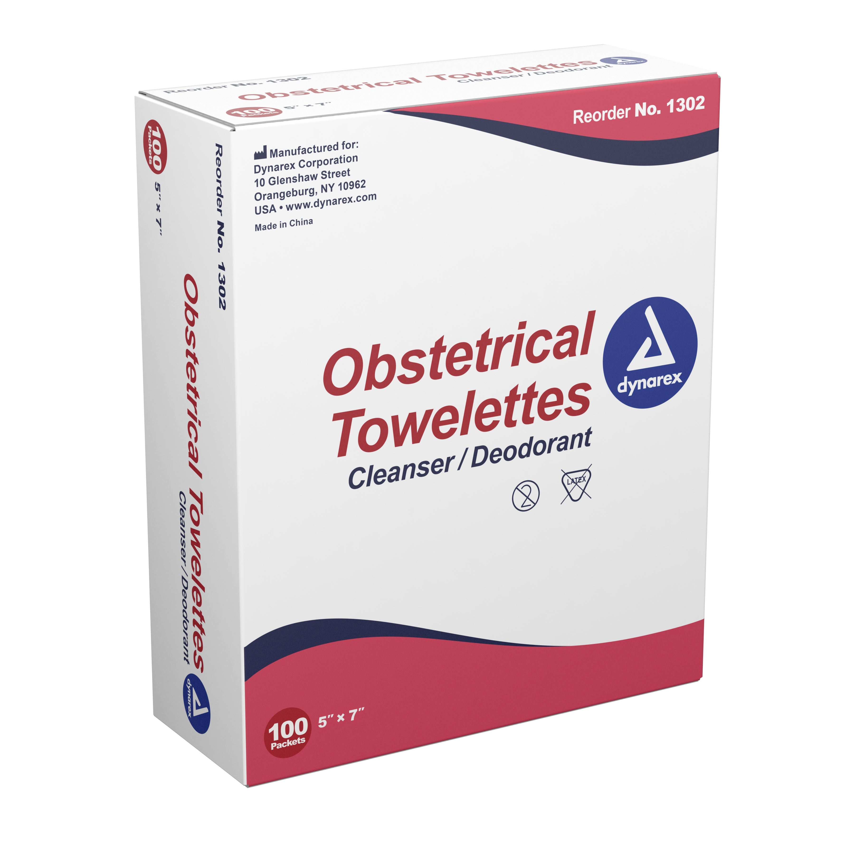 dynarex? Scented Obstetrical Towelettes, Individual Packets