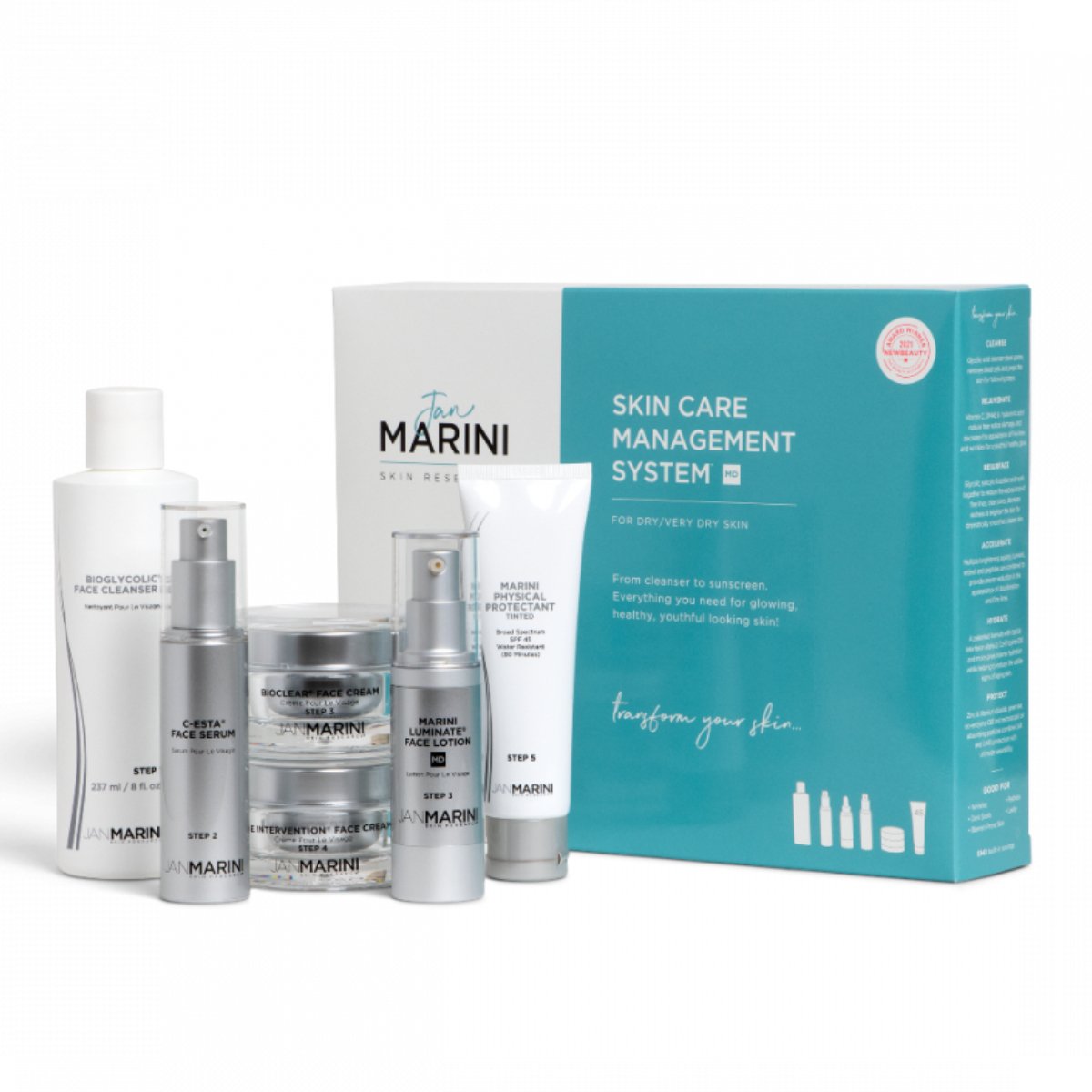 Jan Marini Skin Care Management System MD - Dry/Very Dry w/MPP SPF 45 Tinted