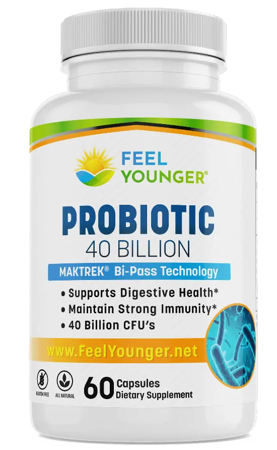 Probiotic 40 Billion with Matrek? Bi-Pass Technology