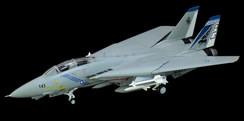 1/72 scale collectible military aircraft model F-14B Tomcat