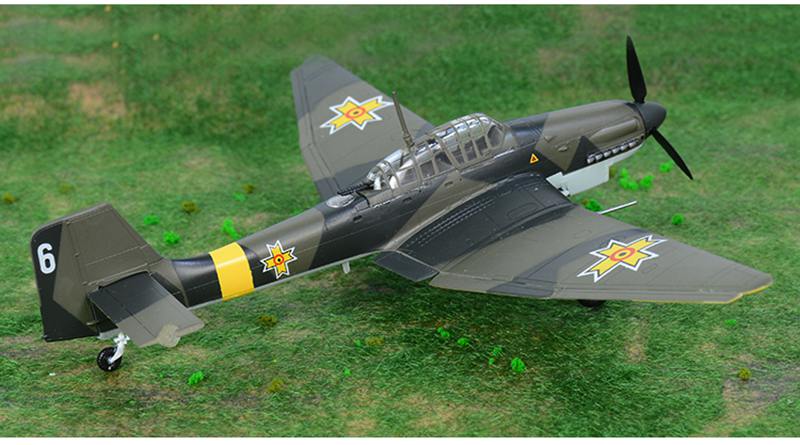 1/72 scale Ju87 Stuka German airplane model
