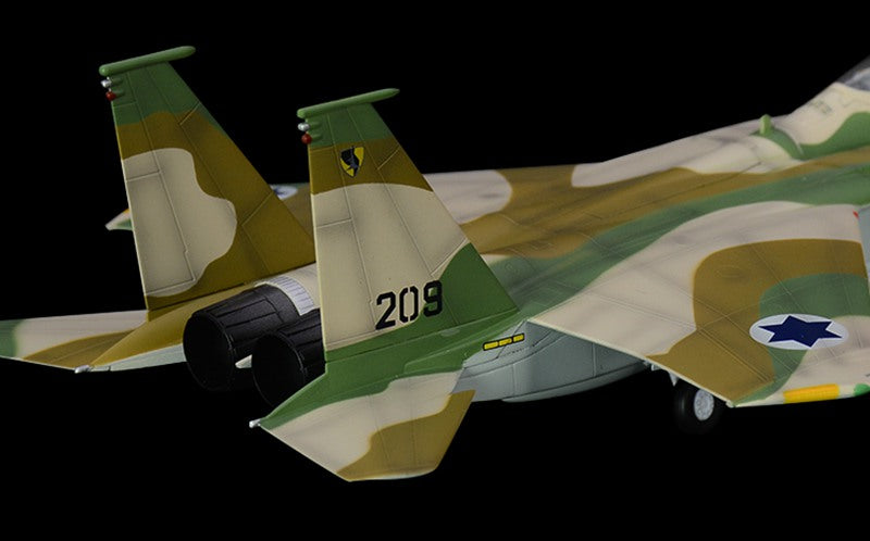 37124 model F-15 Eagle airplane tail